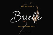 Brielle - Handwritten font, a Handwritten Font by RantautypeStudio (Thumbnail 1 of 7)