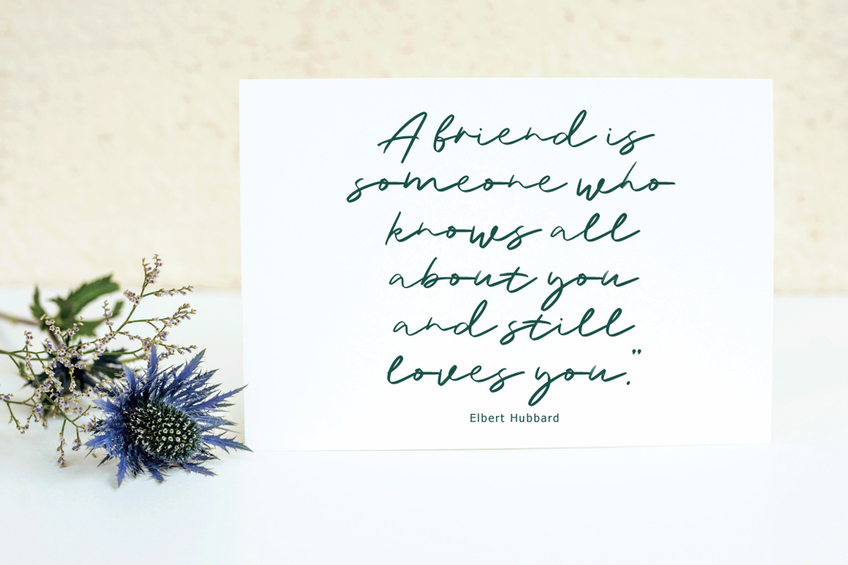 Gesture - Casual Handwritten, a Handwritten Font by tebaltipislab (Photo 7 of 10)