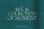 Restaglick - Elegant Ligatures, a Serif Font by Mokatype Studio (Thumbnail 7 of 12)