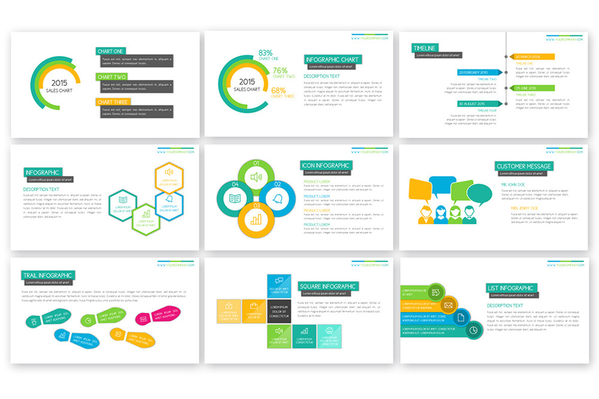 Peppy PowerPoint Template, a Presentation Template by Brandearth RRGraph