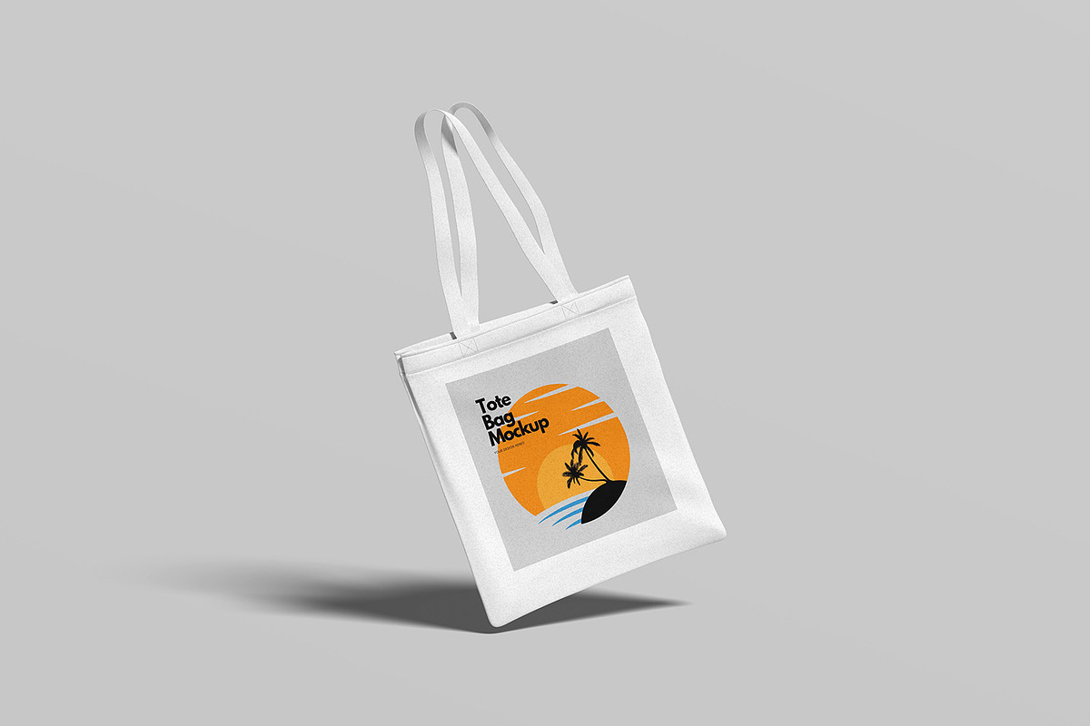 Tote Bag Mockup, an Apparel Mockup by ZifaraDesign (Photo 9 of 11)
