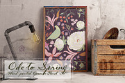 Ode to Spring- Gouache Floral Set, an Illustration by SmallHouseBigPony (Thumbnail 7 of 13)