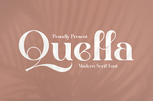 Quella Modern Serif Font