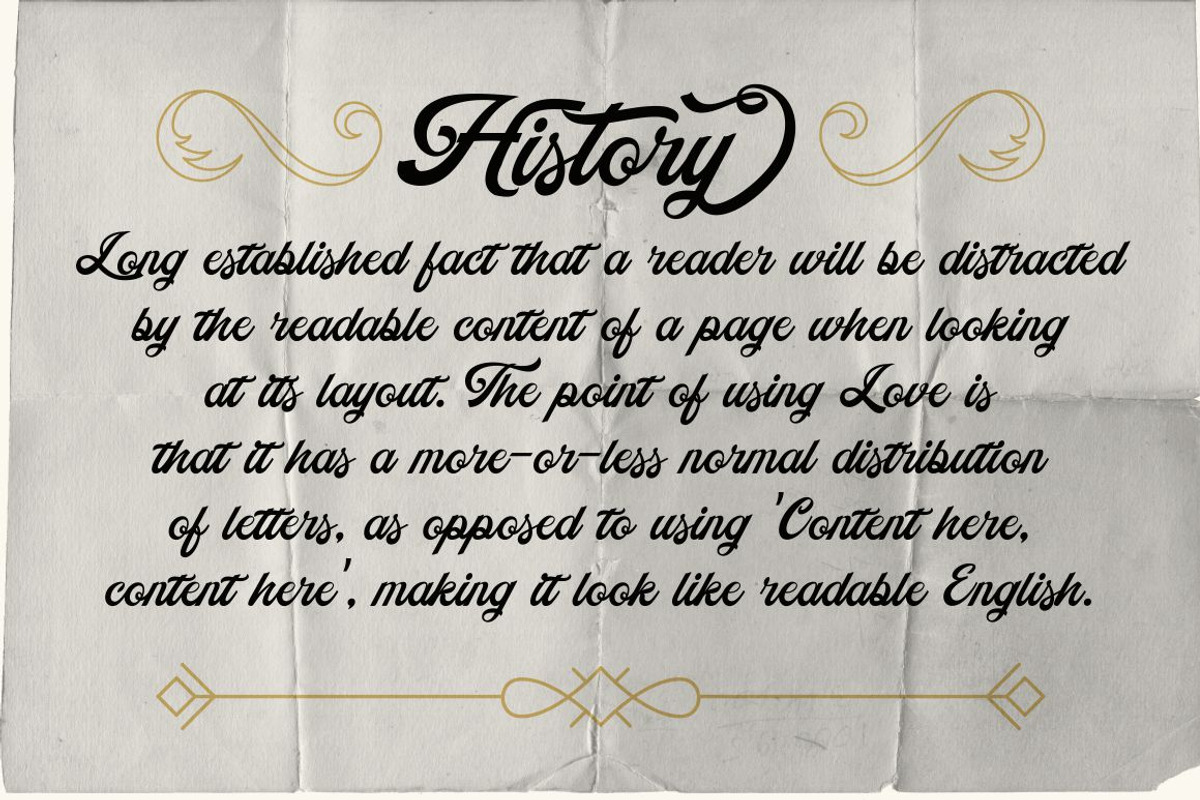 Golden Jewelry - Classic And Luxury, a Script Font by PutraCetol Studio (Photo 11 of 11)