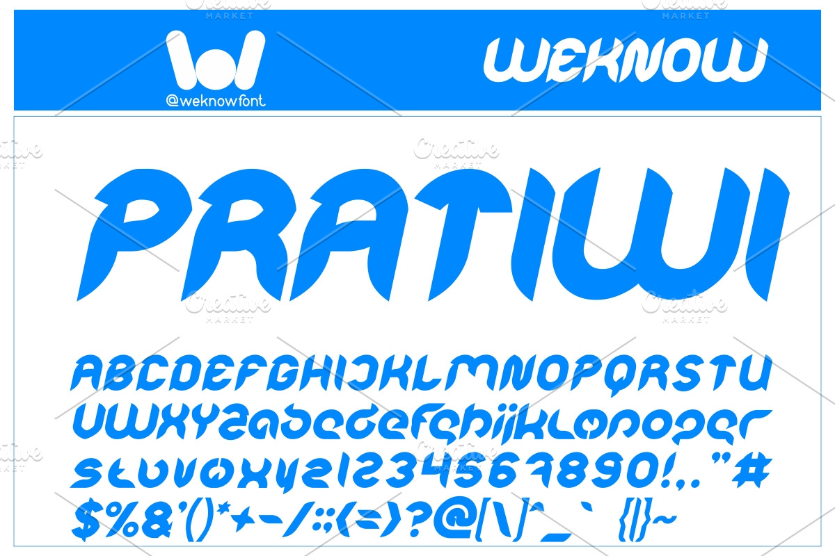 intan putri pratiwi font, a Font by weknow (Photo 3 of 5)