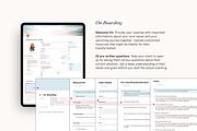 Notion Client Portal for Coaches, a Stationery Template by TheCoastlineStudio (Thumbnail 3 of 10)