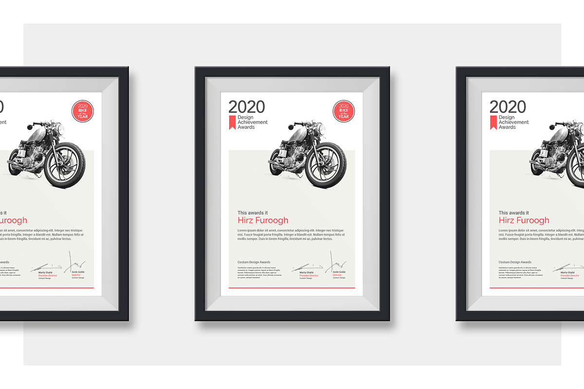 Auto Certificates, a Stationery Template by silukEight (Photo 6 of 7)