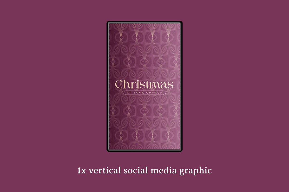 Diamonds Christmas Canva Template, a Presentation Template by Greater Worth (Photo 4 of 6)