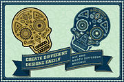 Dia De Los Muertos, a Pattern Graphic by Brand Supply Co (Thumbnail 3 of 5)