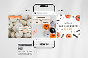 Halloween Instagram Template, a Social Media Template by CreativeTempHub (Thumbnail 2 of 7)