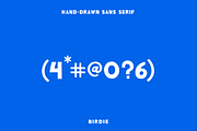 Birdie | Hand Drawn Sans Serif, a Sans Serif Font by Rough Patch Studio (Thumbnail 6 of 7)
