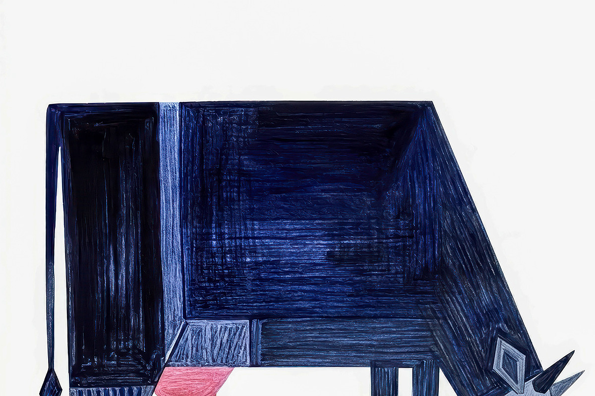 Geometric Blue Cow, an Animal Illustration by StockVerse Creative (Photo 3 of 4)