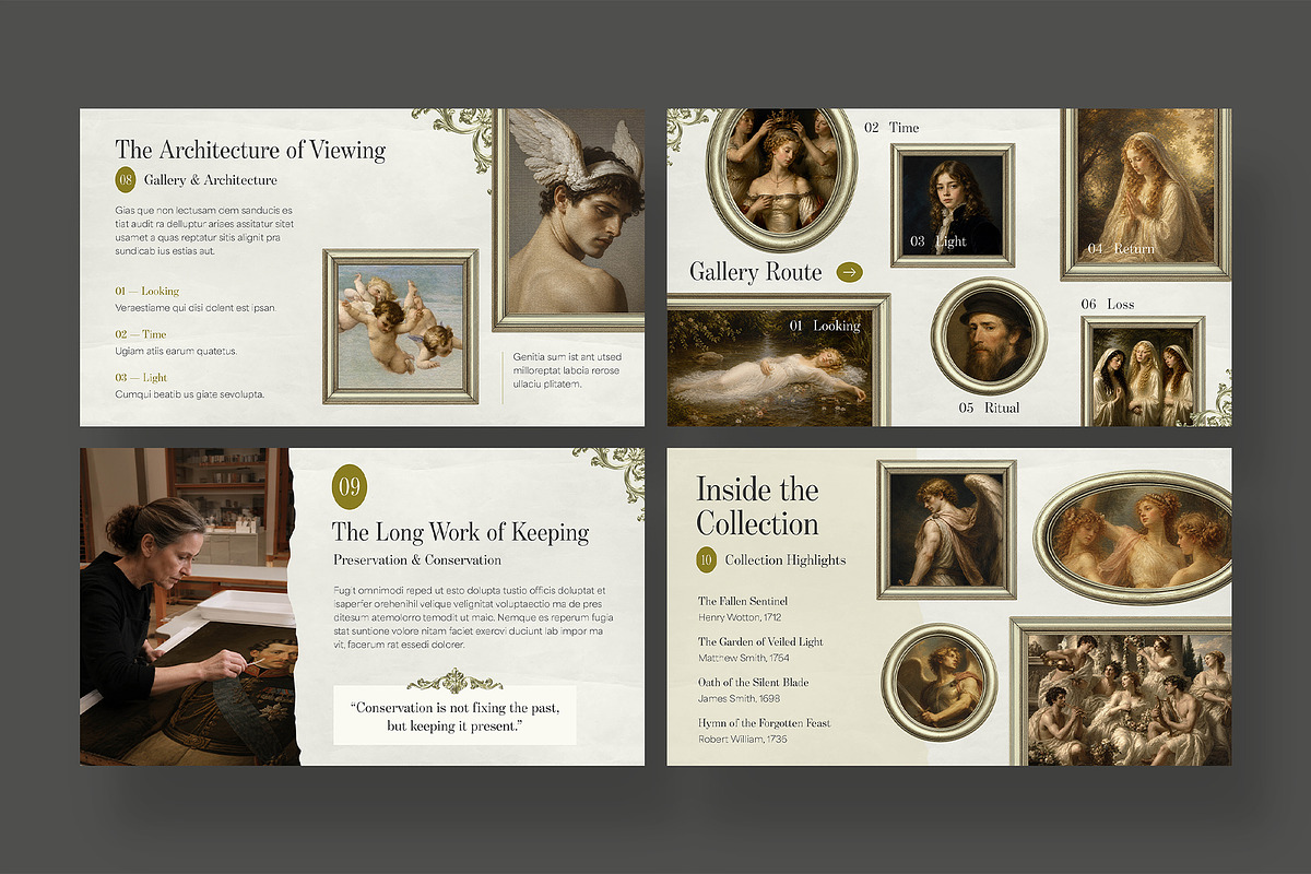 Vintage Presentation Template, a Presentation Template by BrandPacks (Photo 5 of 7)