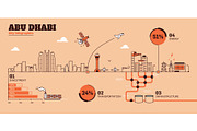 36 City Infographics - Line Style, an Outline Icon by Kursat Unsal (Thumbnail 36 of 37)