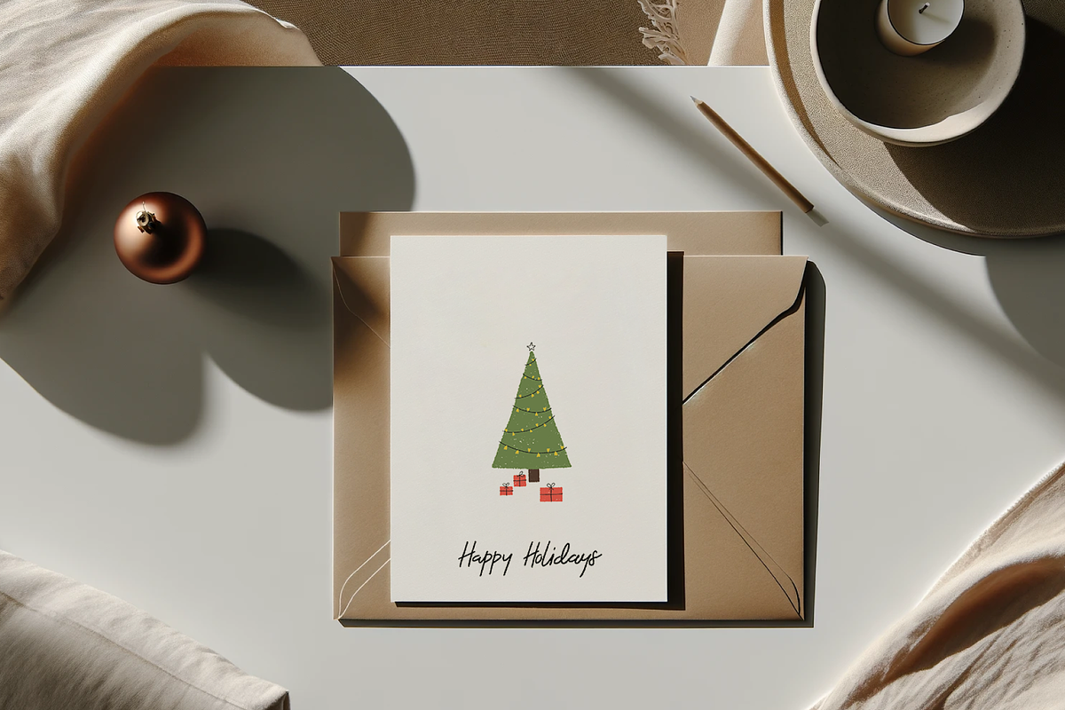 Festive Hand-Drawn Christmas Set, an Object Illustration by just a line (Photo 3 of 6)