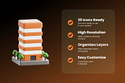 Real Estate 3D Icon Pack, a 3D by Home Studio (Thumbnail 2 of 6)