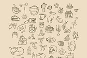 Autumn Hand Drawn Illustrations, an Illustration by Anastasiya Klempach (Thumbnail 8 of 13)
