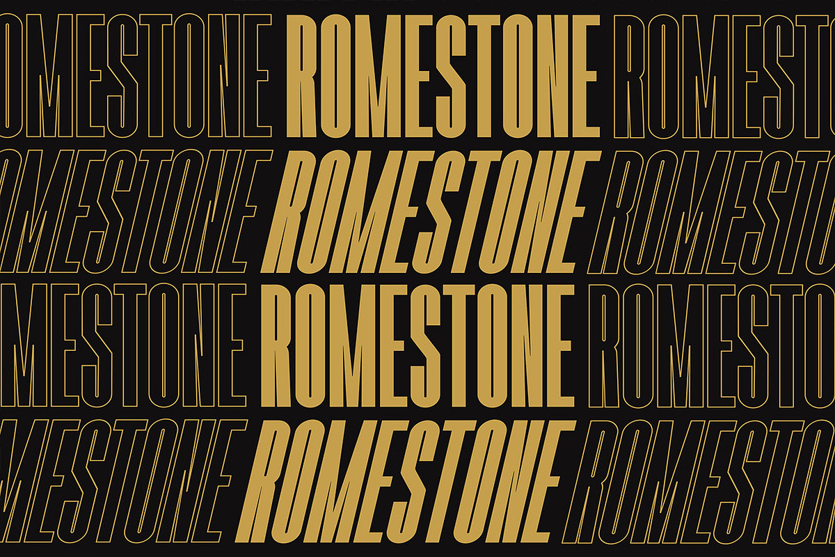 Romestone - Super Condensed Sans preview 6