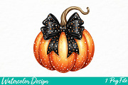 Retro Halloween png, an Illustration by Watercolor design (Thumbnail 1 of 3)