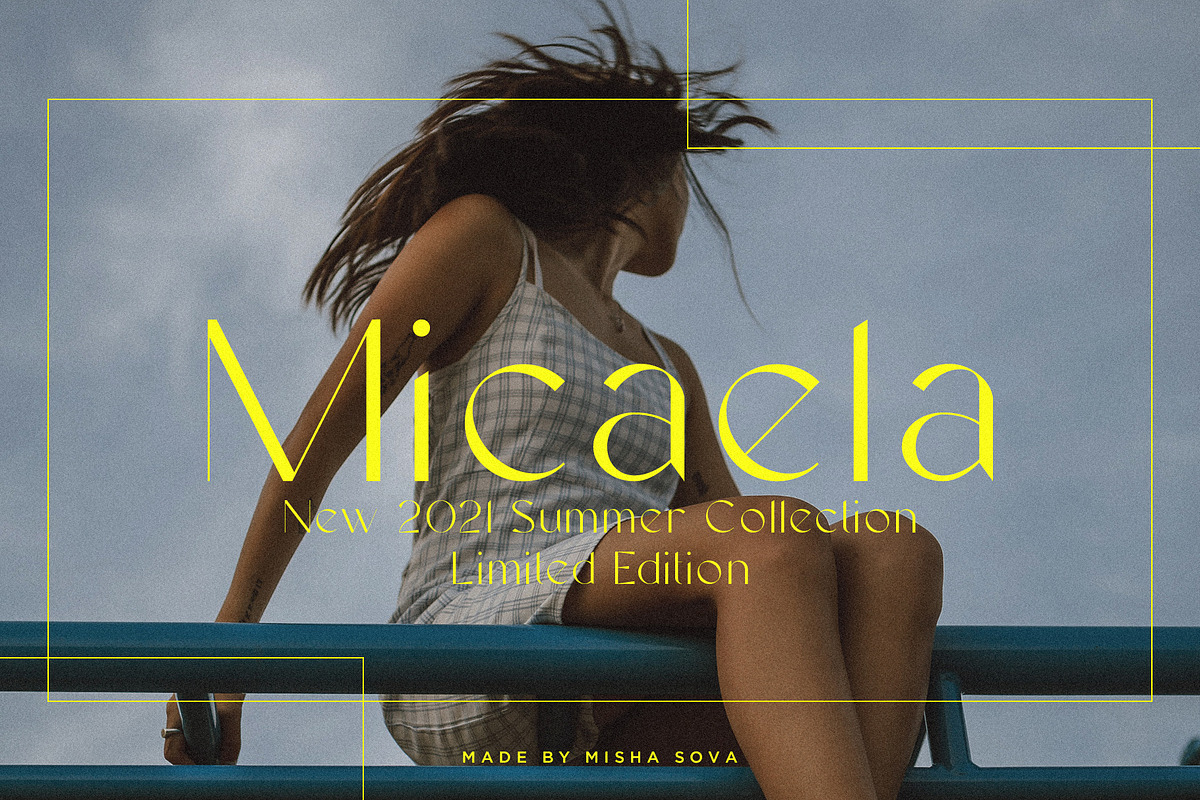 magic - unique sans serif, a Sans Serif Font by Misha Sova (Photo 3 of 11)
