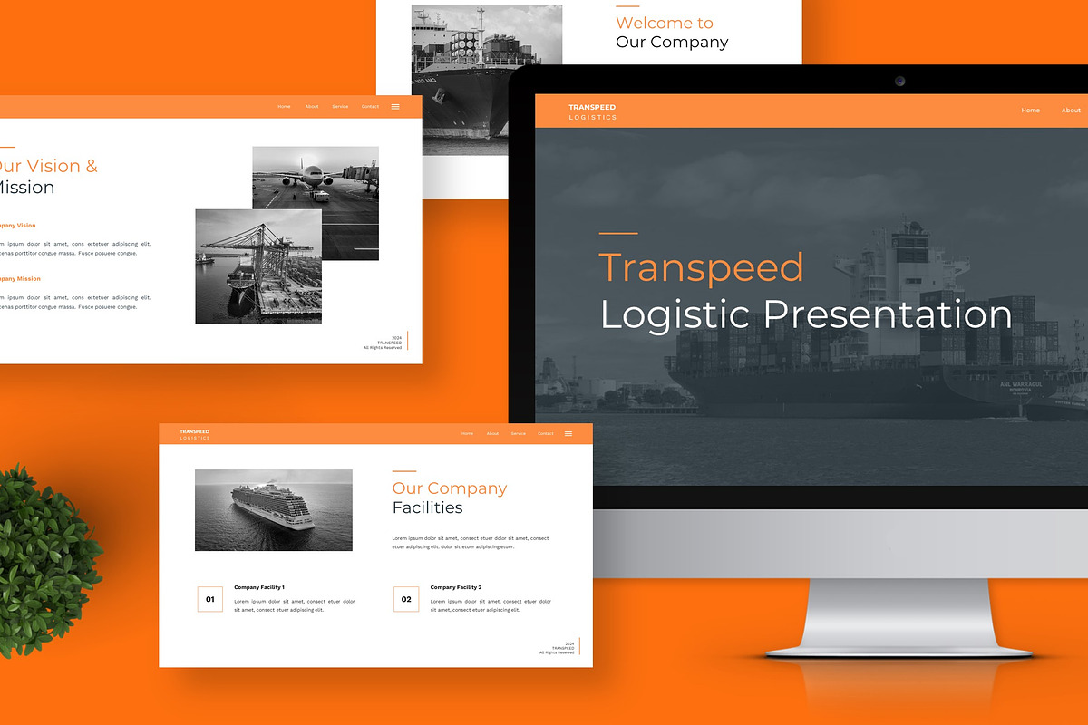 Transpeed - Powerpoint Templates, a Presentation Template by Deepslide ...