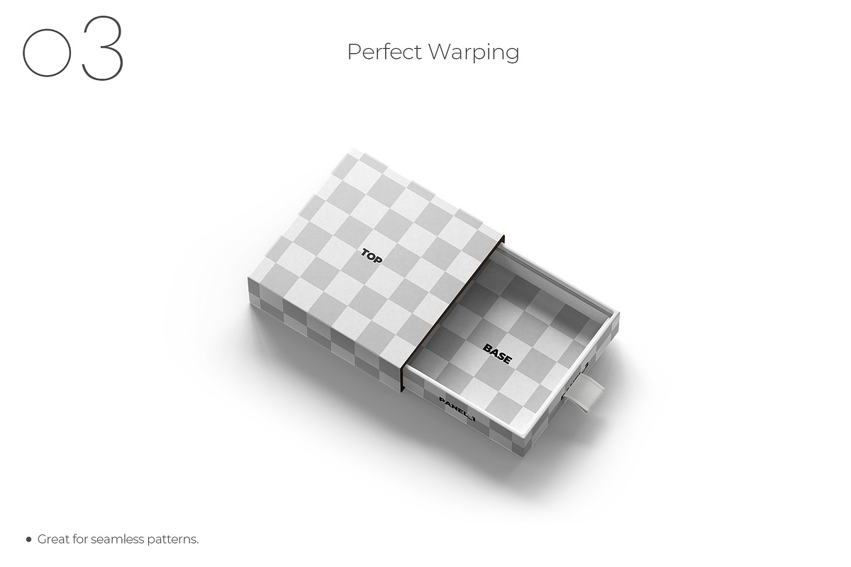 Square Rigid Slim Drawer Box Mockup, a Packaging Mockup by Sheikhadesign (Photo 4 of 11)