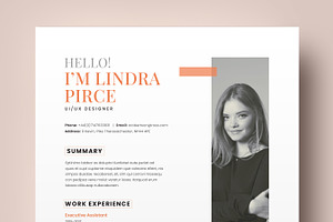 Professional Job Resume Template, a Resume Template by Niofix