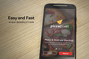 Mockup Moto G Easy Android Mockup 3, an iPhone Mockup by Pizza Pixel (Thumbnail 3 of 5)
