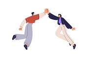 People jumping, celebrating success, a Person Illustration by Good Studio (Thumbnail 5 of 8)