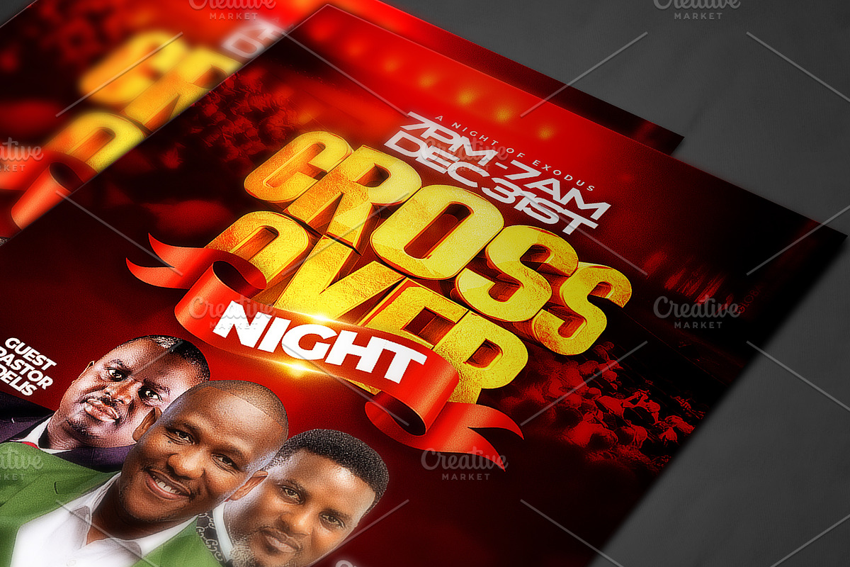 2025-2026 Crossover Poster Template preview 4