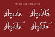 Aringtone a Modern Calligraphy Font, a Script Font by Fatmawati (Thumbnail 9 of 12)