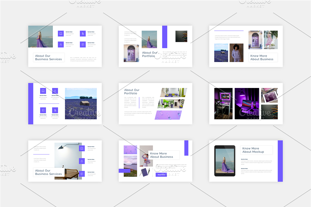 Business Presentation Bundle, a Presentation Template by Artiveko (Photo 4 of 4)