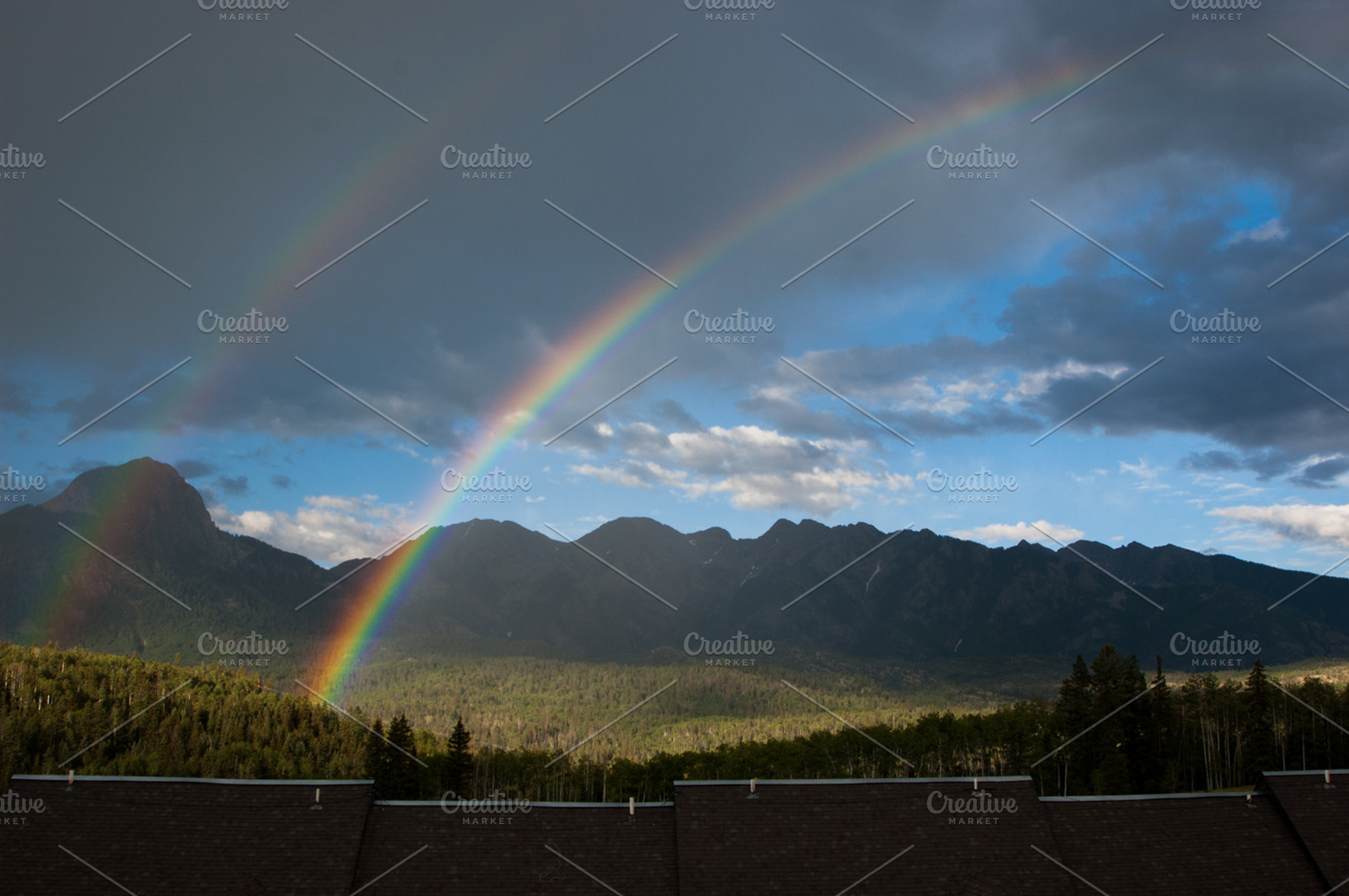 What Does It Mean Stock Photo Containing Double And Rainbow