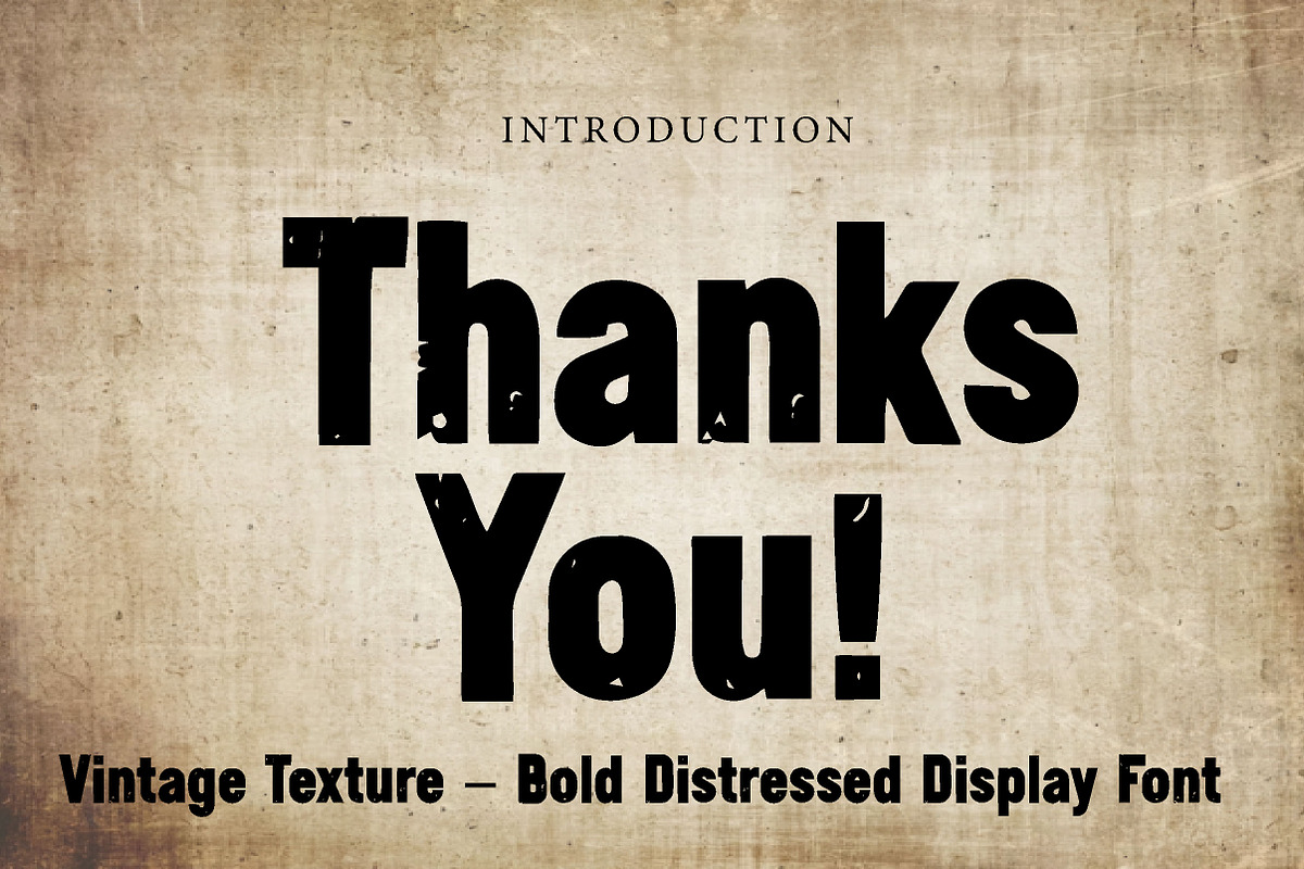 Vintage Texture, a Font by Wow Magic (Photo 3 of 3)