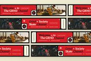 Grind Society - Youtube Banner, a Social Media Template by StreaksideStd (Thumbnail 3 of 3)