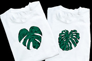 Green MONSTERA Leaves, an Illustration by Tanya Akhmett (Thumbnail 2 of 8)