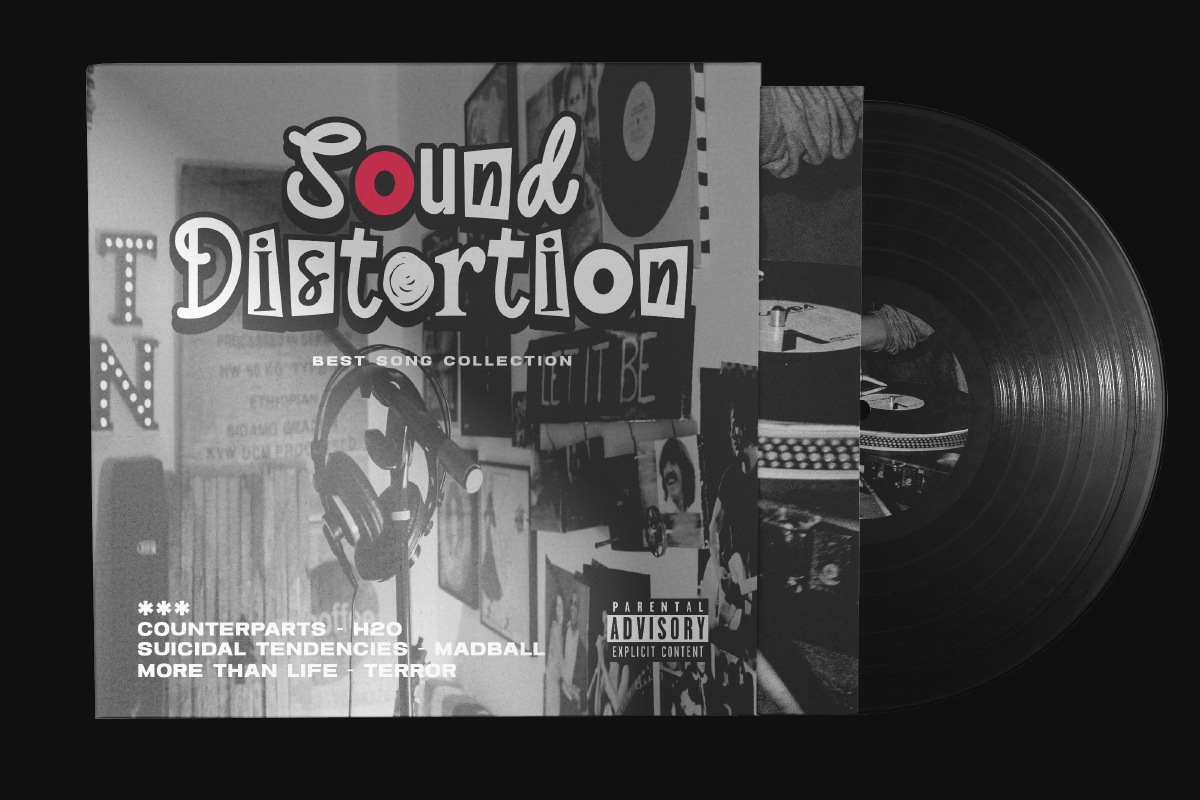 Sound Distortion Mixed Font, a Font by Ronny Studio (Photo 6 of 8)