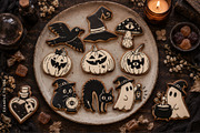 WHIMSICAL HALLOWEEN Clipart Bundle, a Decorative Illustration by InstaDesignPro (Thumbnail 11 of 13)