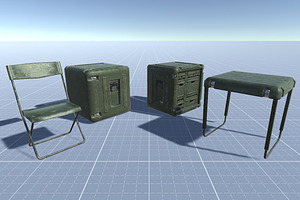 Mobile Military Desk