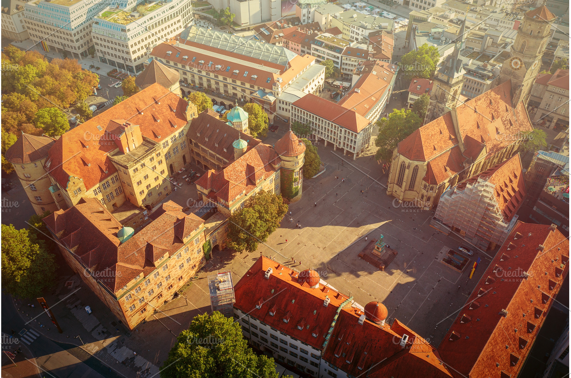 Stiftskirche church in Stuttgart, an Architecture Photo by Nature and travel