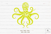 Tangled in the Tides Octopus Shaped, an Object Graphic by DigitalDesignsLaura (Thumbnail 3 of 4)
