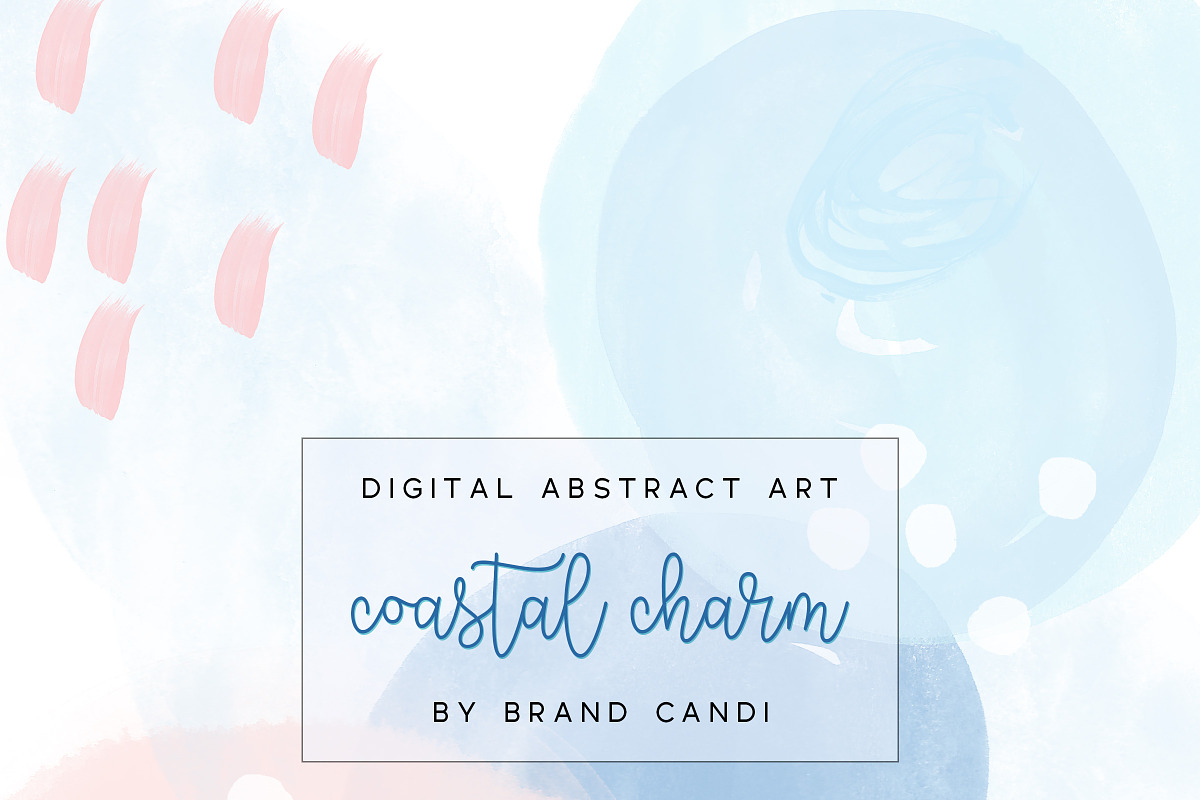 Abstract Art Pattern Watercolor, a Pattern Graphic by Brand Candi
