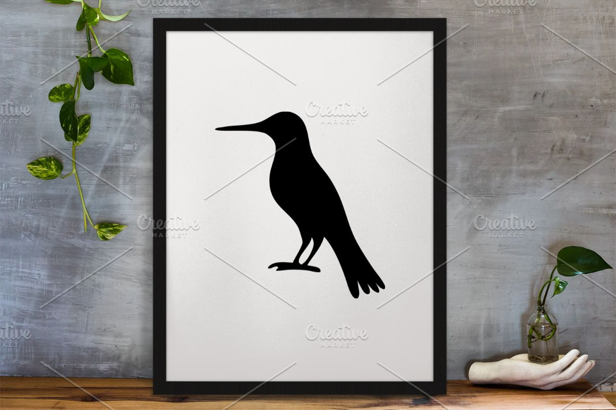 Bird Silhouette SVG, an Animal Illustration by newminddesign (Photo 3 of 3)