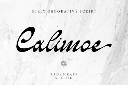 Calimoe - Crafted Script Font, a Script Font by RagamKata