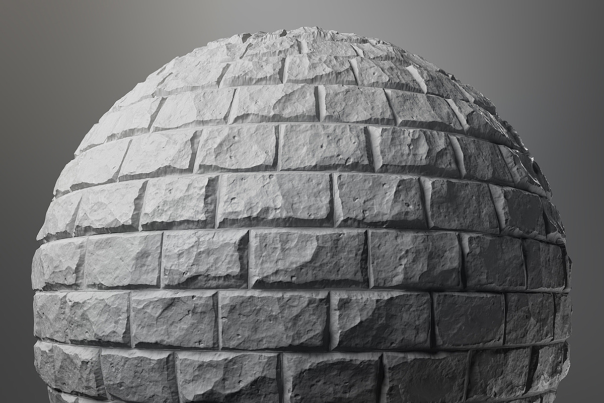 Rough stone blocks, a Textures & Material 3D Model by happy brush (Photo 2 of 3)