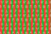 Sale: Christmas seamless patterns, a Pattern Graphic by brandcut (Thumbnail 5 of 5)