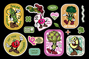 GROOVY FOOD COLLECTION, a Food Illustration by UnaAnya (Thumbnail 5 of 7)