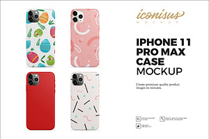 iPhone 11 Pro Max Case Mockup