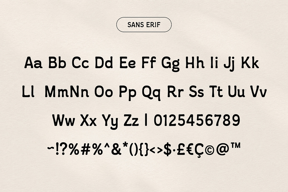 Manowe - Hand Drawn Display Font, a Handwritten Font by Nollev (Photo 10 of 11)