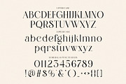 Belgia Elegant Ligature Serif, a Serif Font by Alfinart (Thumbnail 7 of 8)